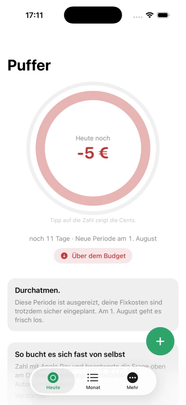 Puffer, Und wenn es zu spät ist